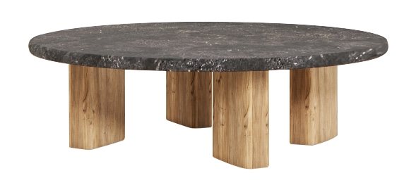 Santos Round Coffee Table